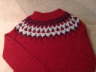 Rauð peysa - Röd tröja
